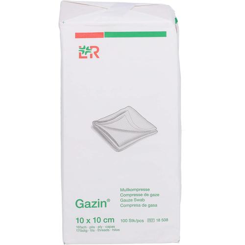 Gazin Mullkomp.10x10 cm Unsteril 16Fach Op 100 St 1001 Artikel Medical bei onfy.de kaufen 17851593