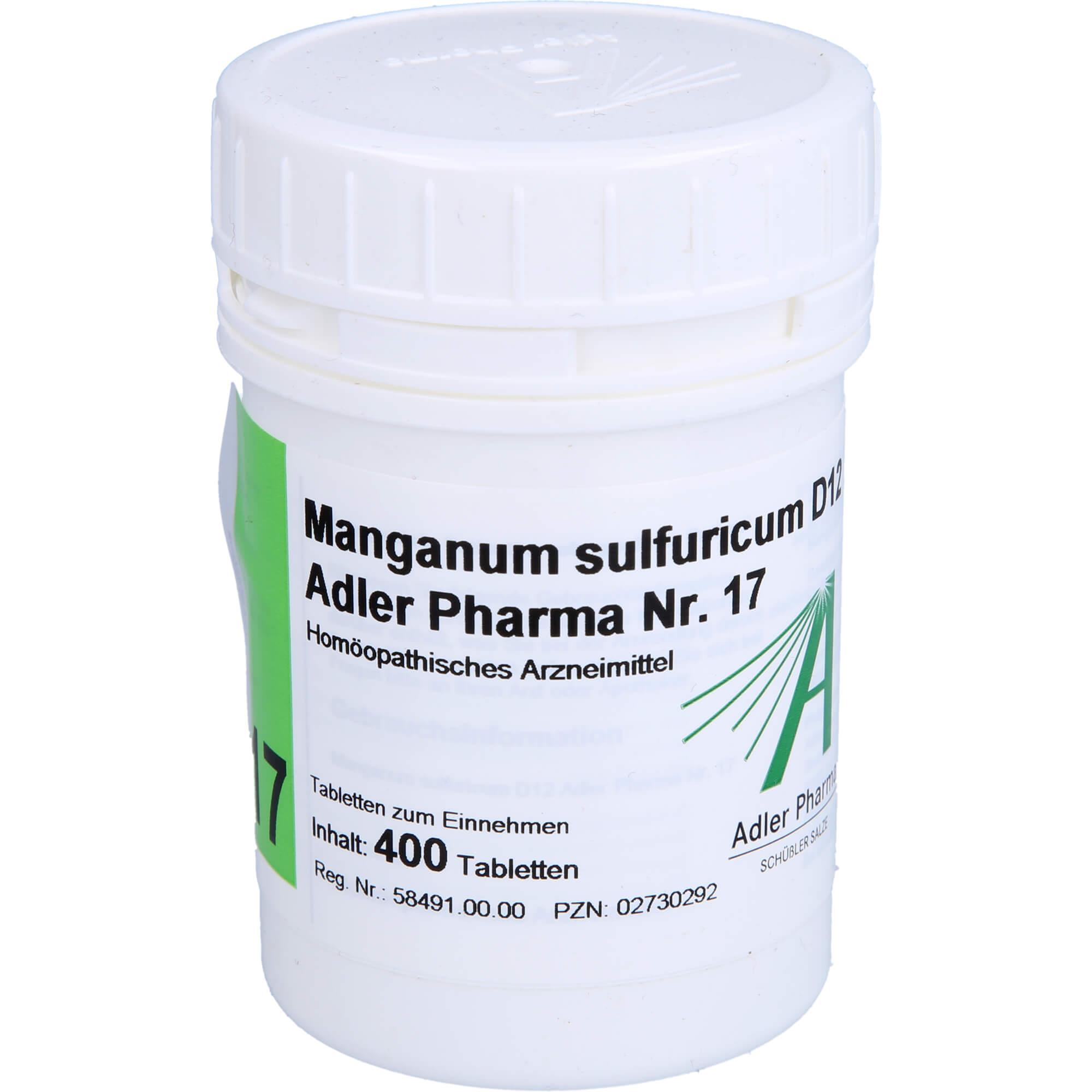 Biochemie Adler 17 Manganum Sulfuricum D12 Adler P null