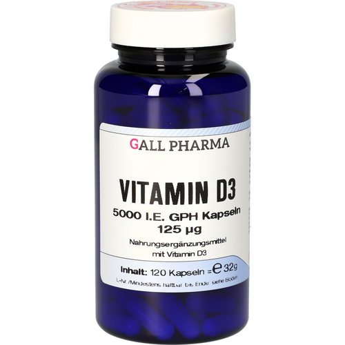 Vitamin D3 125Mcg Gph Kapseln 120 St Hecht-Pharma bei onfy.de kaufen 11658257
