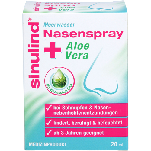 Sinulind Meerw. Nasenspray + Aloe Vera 20 ml MCM KLOSTERFRAU Vertr. bei onfy.de kaufen 19173157