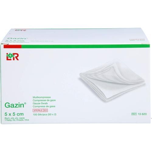 Gazin Mullkomp.5x5 cm Steril 8Fach 50x2 St EurimPharm Arzneimittel bei onfy.de kaufen 18672102