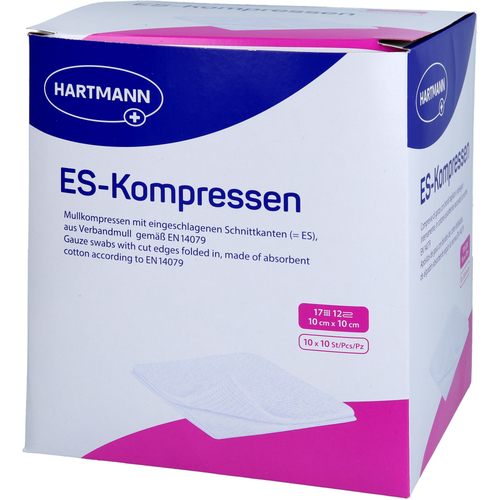 Es-Kompressen Steril 10x10 cm 12Fach Grosspackung 10x10 St ANELK Pharma bei onfy.de kaufen 20338936