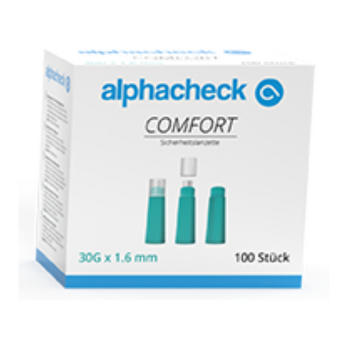 Alphacheck Comfort Sicherheitslanzetten 30G 1.6 Mm 100 St Berger Med bei onfy.de kaufen 14140383