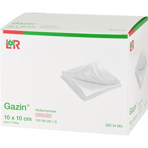 Gazin Mullkomp.10x10 cm Steril 8Fach 50x2 St C P C medical bei onfy.de kaufen 17451847