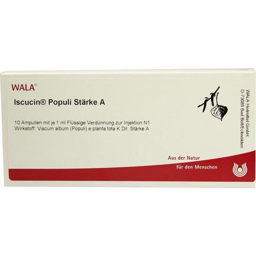 Iscucin Populi Staerke A 10x1 ml WALA Heilmittel bei onfy.de kaufen 04429272