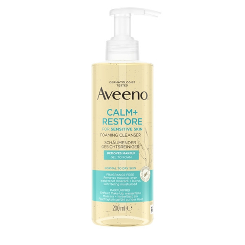 Aveeno Calm+ Restore Schäumender Gesichtsreinige 200 ml Kenvue Germany GmbH (OTC) bei onfy.de kaufen 19822124