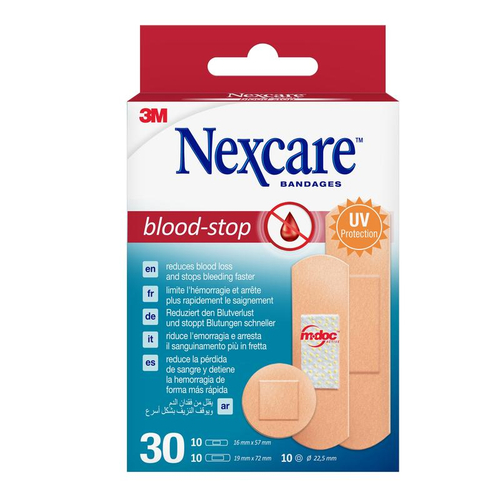 Nexcare Blood-Stop Pflaster 3 Größen Gemischt 30 St 3M Deutschland bei onfy.de kaufen 13898853