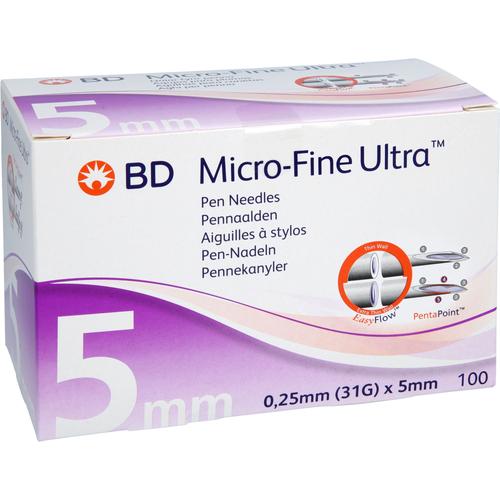 Bd Micro-Fine Ultra Pen-Nadeln 0.25x5 Mm 31 G 100 St adequapharm bei onfy.de kaufen 19403321