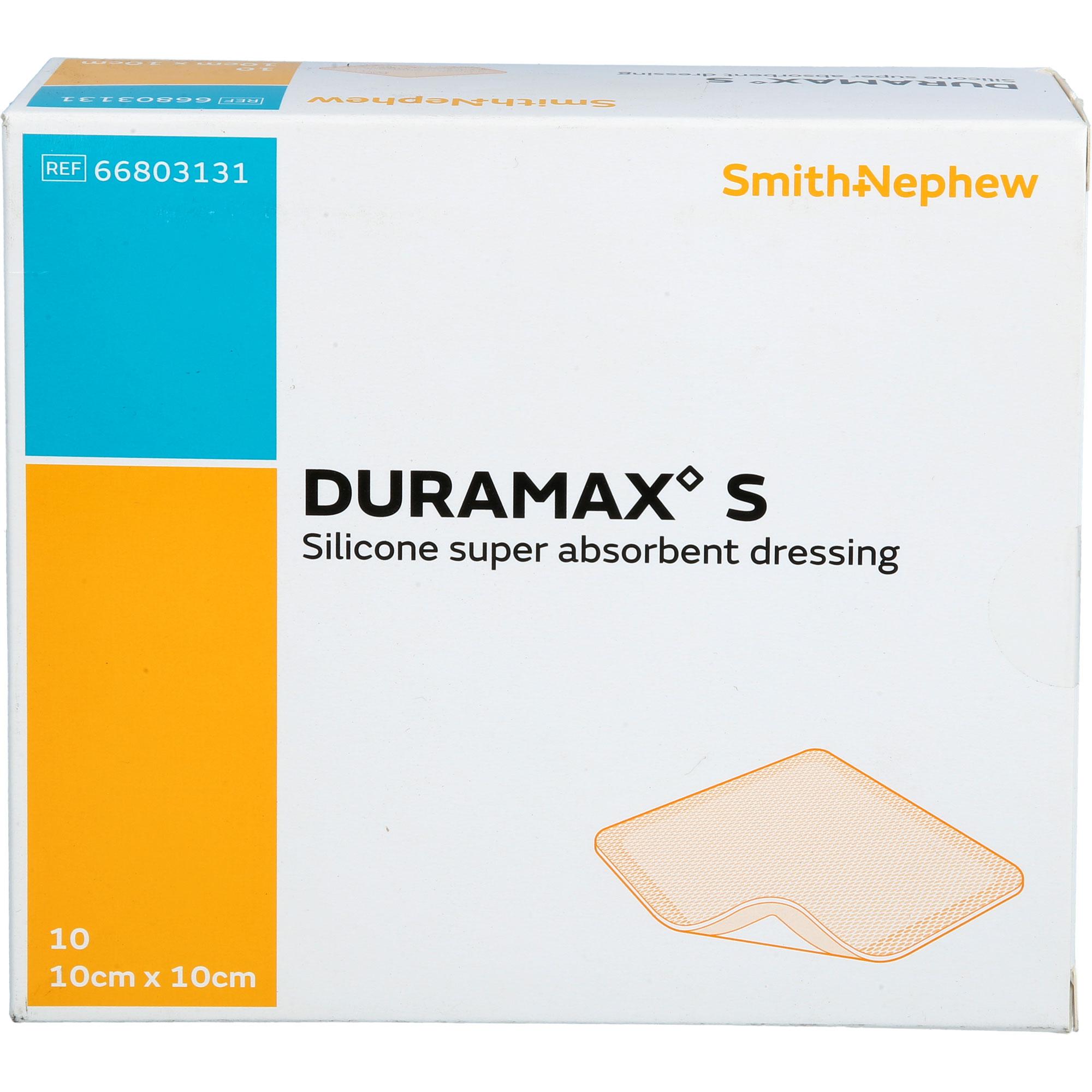 Duramax S 10x10 cm Superabsorber Silikonverband null