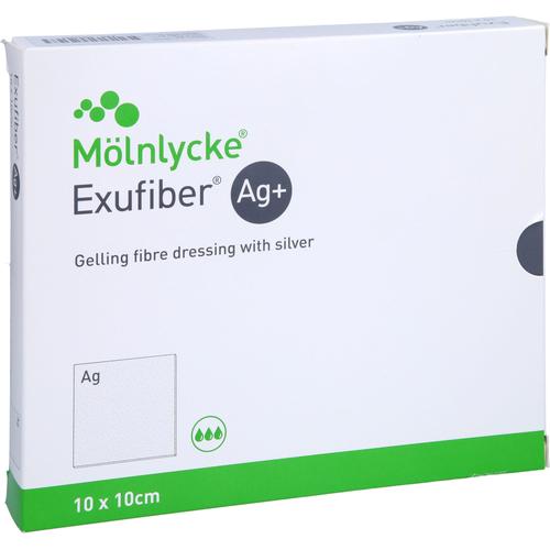 Exufiber Ag+ 10x10 cm Gelbild.faserverb.m.silber 10 St ToRa Pharma bei onfy.de kaufen 18003068