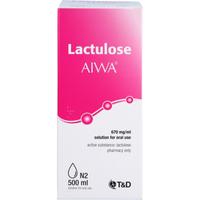 Lactulose Aiwa 670 mg/ml Lösung Zum Einnehmen null