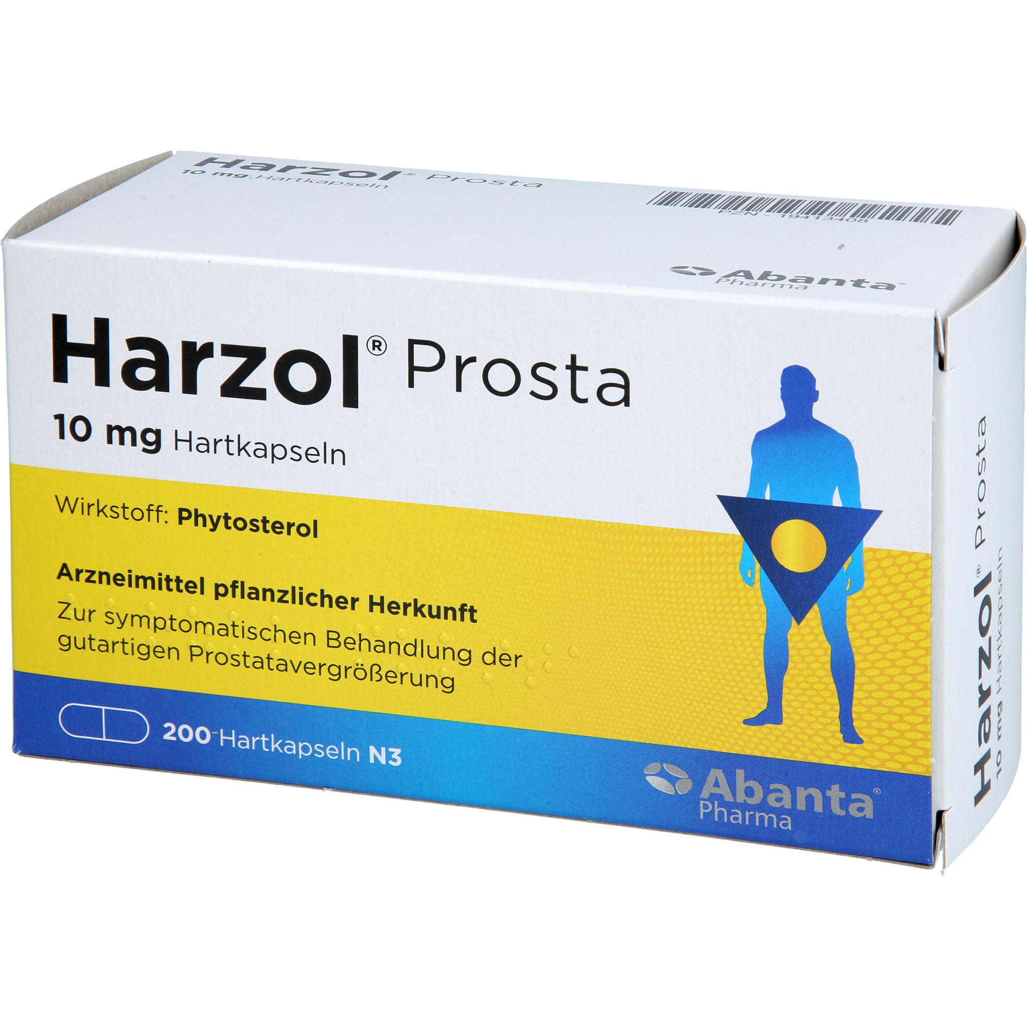 Harzol Prosta 10 mg Hartkapseln 200 St Abanta Pharma bei onfy.de kaufen 19413408