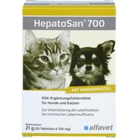 Hepatosan 700 Ergänzungsfutterm. F.hunde/Katzen null