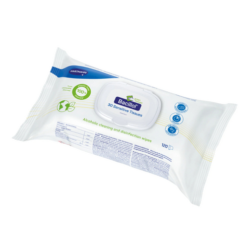 Bacillol 30 Sensitive Green Tissues Flow Pack 120 St PAUL HARTMANN bei onfy.de kaufen 18851738