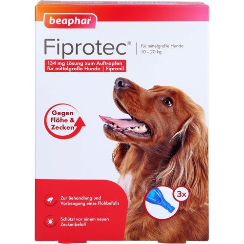 Fiprotec 134mg Mittel Hund 3x1.34 ml Beaphar B.V. bei onfy.de kaufen 12568183
