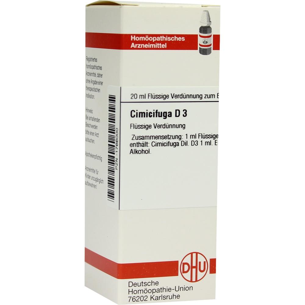 Cimicifuga D 3 null