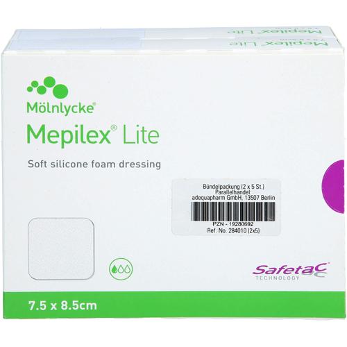 Mepilex Lite Schaumverband 7.5x8.5 cm Steril 10 St adequapharm bei onfy.de kaufen 19280692