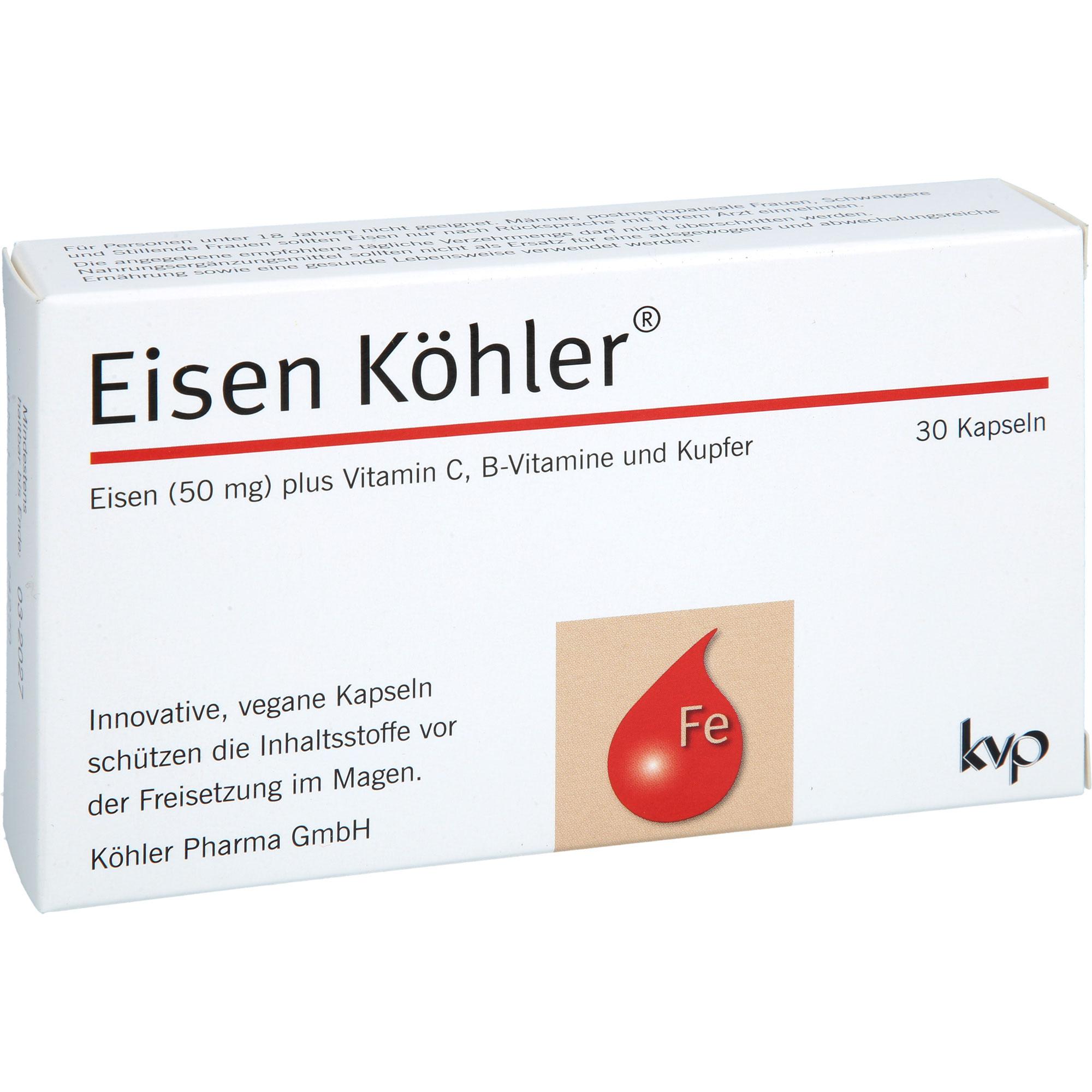 Eisen Köhler 30 St Köhler Pharma bei onfy.de kaufen 19466391