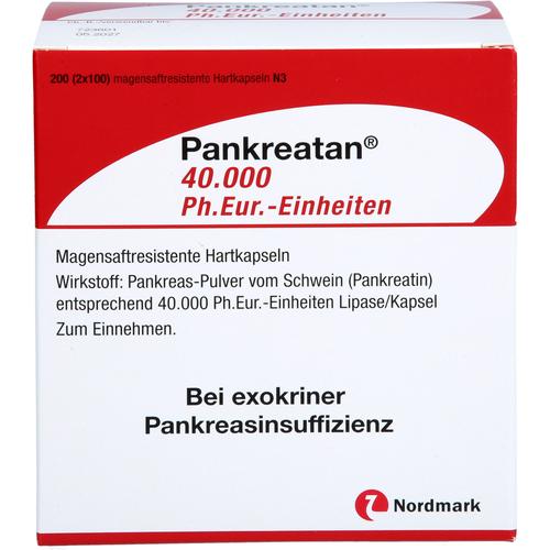 Pankreatan 40.000 Ph.eur.-Einheiten 200 St NORDMARK Pharma bei onfy.de kaufen 18676034