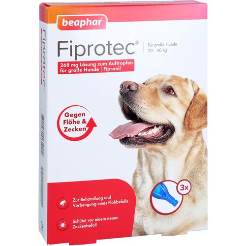 Fiprotec 268mg Gross Hunde 3x2.68 ml Beaphar B.V. bei onfy.de kaufen 12568214