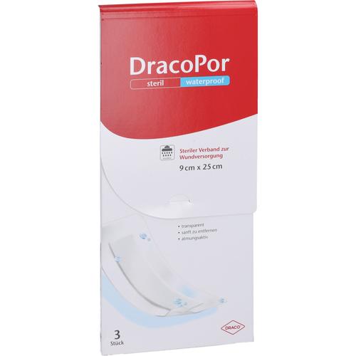 Dracopor Waterproof Wundverband Steril 9cmx25cm 3 St Dr. Ausbüttel bei onfy.de kaufen 19351239