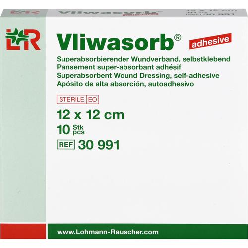 Vliwasorb Adhesive Superabso.komp.sk.st.12x12 cm 10 St 1001 Artikel Medical bei onfy.de kaufen 15431616