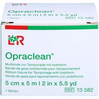 Opraclean Mullbinde Z.tampon.m.jodoform 5 cmx5 M null