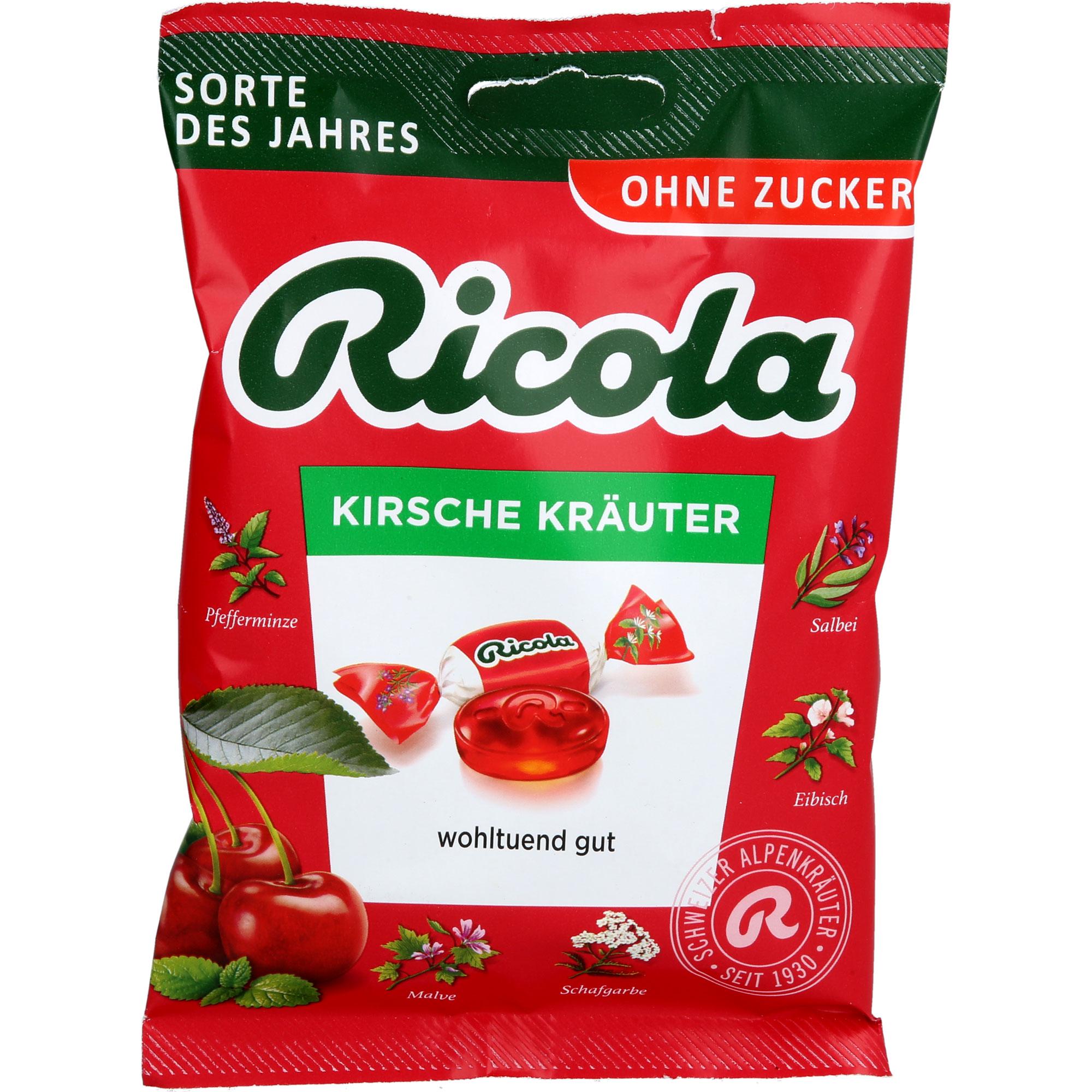 Ricola Oz Beutel Kirsche Kräuter null