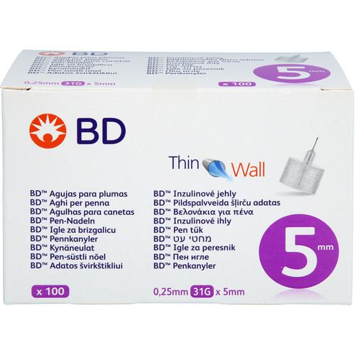 Bd Pen-Nadeln 0.25x5 Mm 100 St B2B Medical bei onfy.de kaufen 11374637