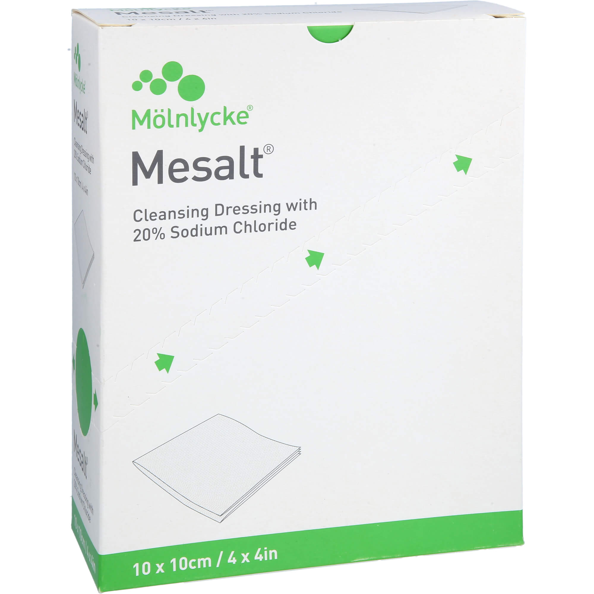 Mesalt Kompressen 10x10 cm 30 St ToRa Pharma bei onfy.de kaufen 19207809
