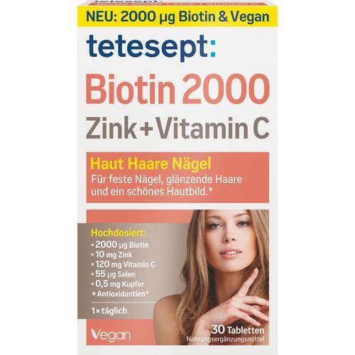 Tetesept Biotin 2000 30 St Merz Consumer Care bei onfy.de kaufen 19390995