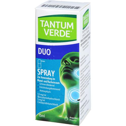 Tantum Verde Duo 1.5mg/Ml+5mg/ml Spr Mundhöhle Lsg 15 ml Angelini Pharma Deutschland bei onfy.de kaufen 19631861