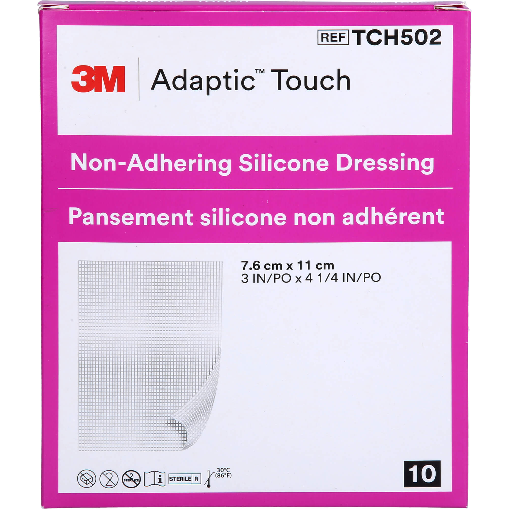 Adaptic Touch 7.6x11 cm Non-Adhe.sil.wundauflage null