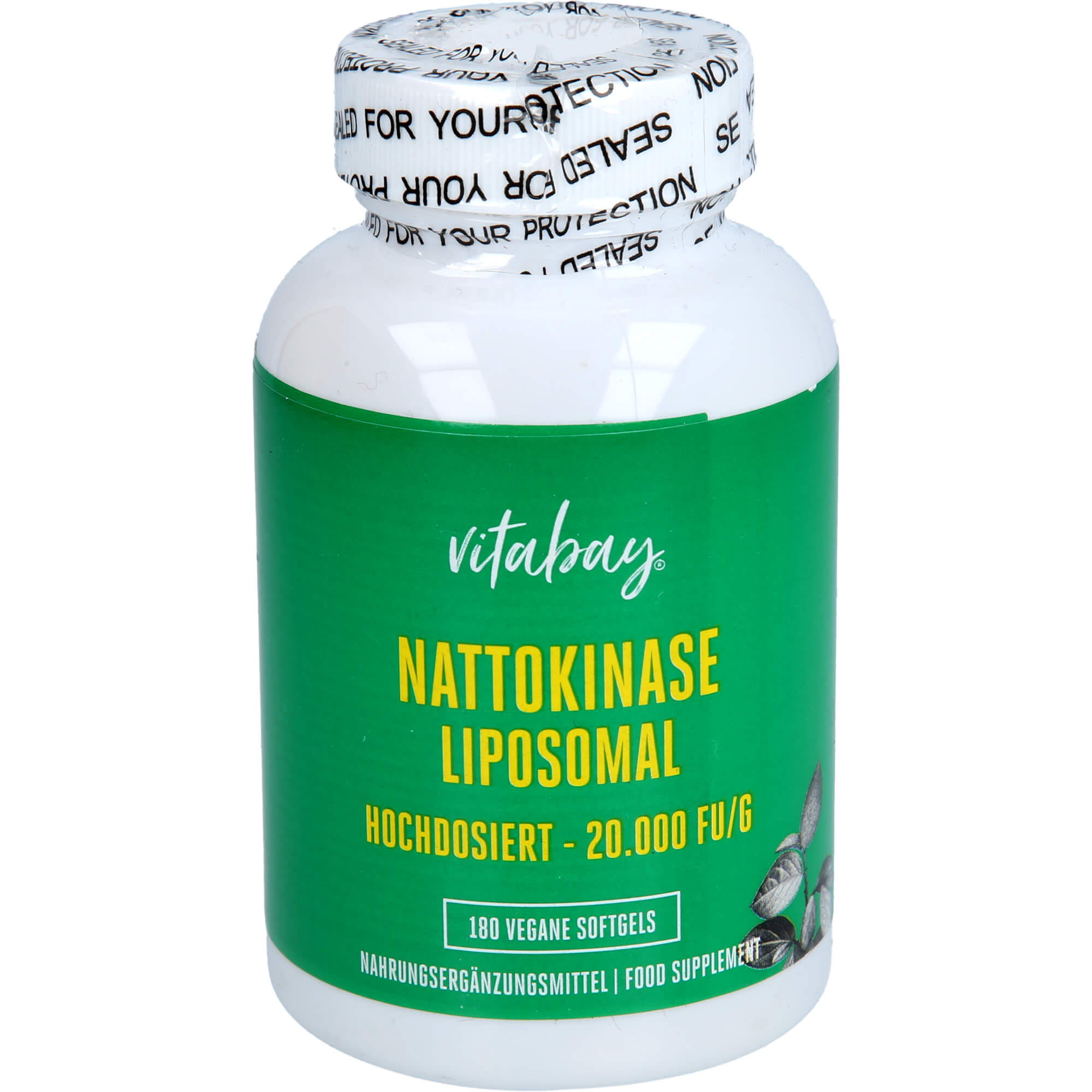 Nattokinase Hochdosiert 20.000 Fu/G 180 St Vitabay CV bei onfy.de kaufen 19209926
