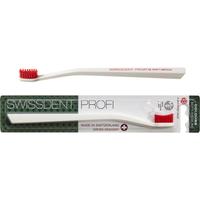 Swissdent Profi Colours Zahnbürste Sm Weiß/Rot