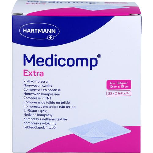 Medicomp Extra Vlieskomp.steril 10x10 cm 6Fach 25x2 St B2B Medical bei onfy.de kaufen 20085317