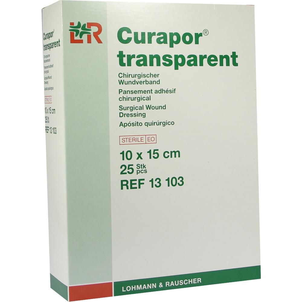 Curapor Transparent Wundverband Steril 10x15cm null
