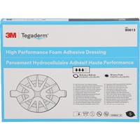 Tegaderm 3M Foam Adhesive 14.3x15.6 cm Oval 90613 null