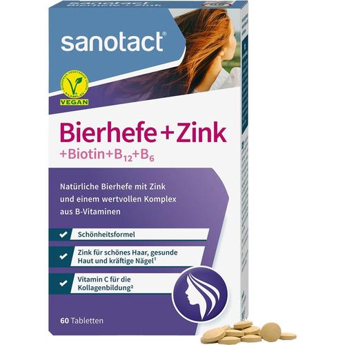 Sanotact Bierhefe + Zink Tabletten 30 g sanotact bei onfy.de kaufen 17380337