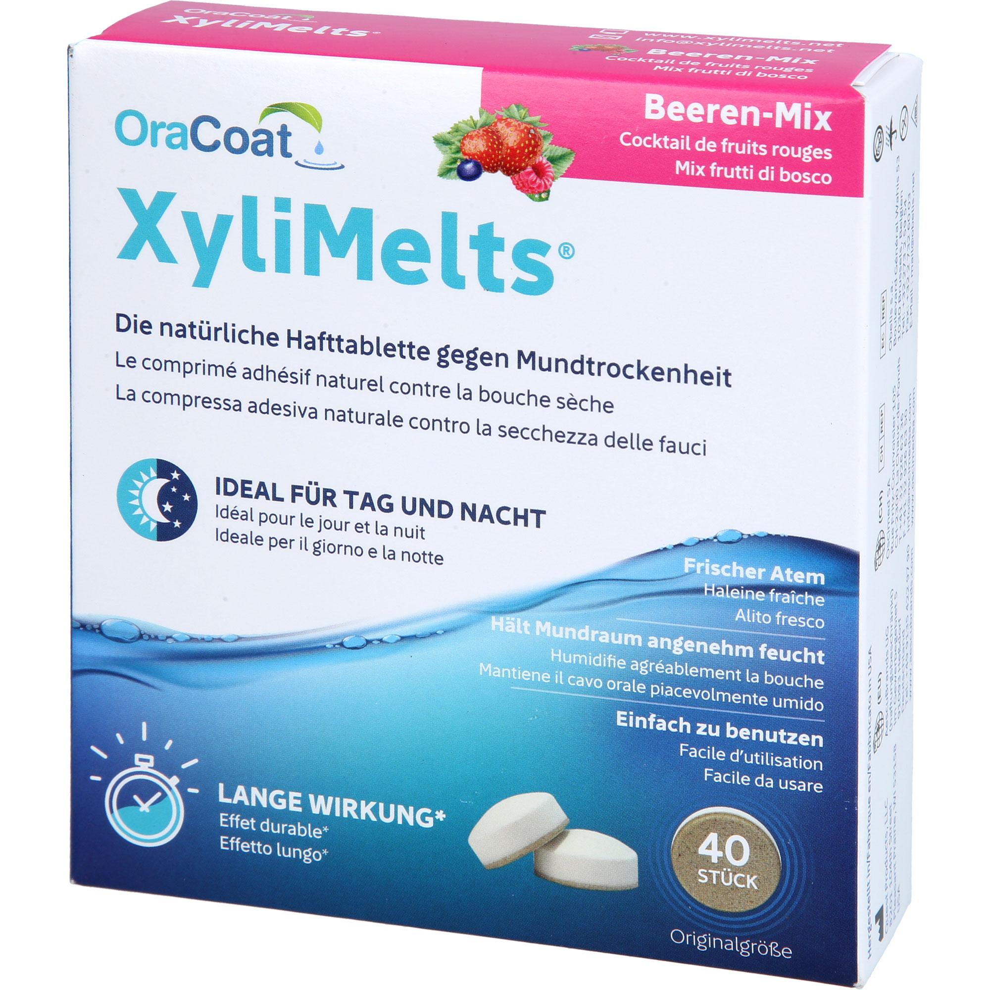 Xylimelts Hafttabletten Beeren-Mix Oracoat 40 St health.On Ventures bei onfy.de kaufen 19708380