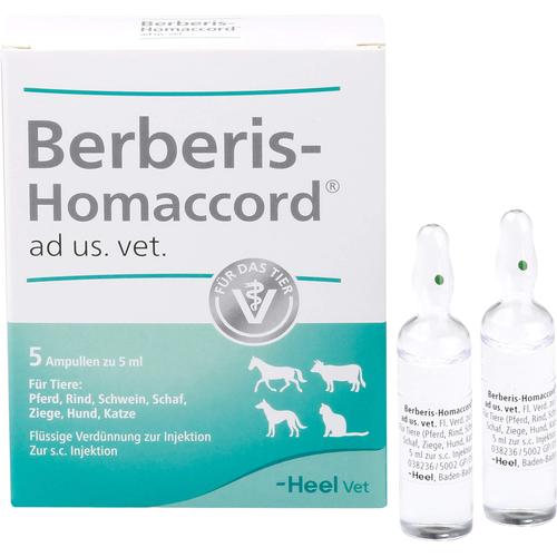 Berberis Homaccord Vet 5x5 ml Biologische Heilmittel Heel Gmbh bei onfy.de kaufen 03042447