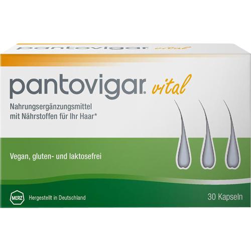 Pantovigar Vital Kapseln mit Nährstoffen für Haare 30 St Merz Therapeutics bei onfy.de kaufen 19638142
