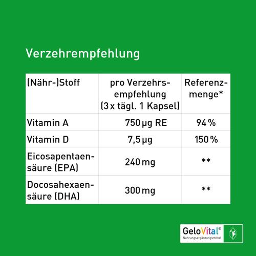 Gelovital Nahrungsergänzungsmittel Lebertran 100 St G. Pohl-Boskamp bei onfy.de kaufen 10320852