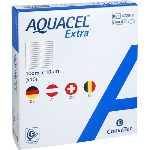 Aquacel Extra 10x10 cm Verband 10 St BWB Medical bei onfy.de kaufen 19899871