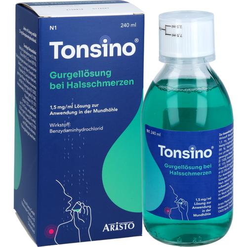 Tonsino Gurgel.b.hals.1.5mg/ml Lsg.z.anw.i.d.mundh 240 ml Aristo Pharma bei onfy.de kaufen 19129995