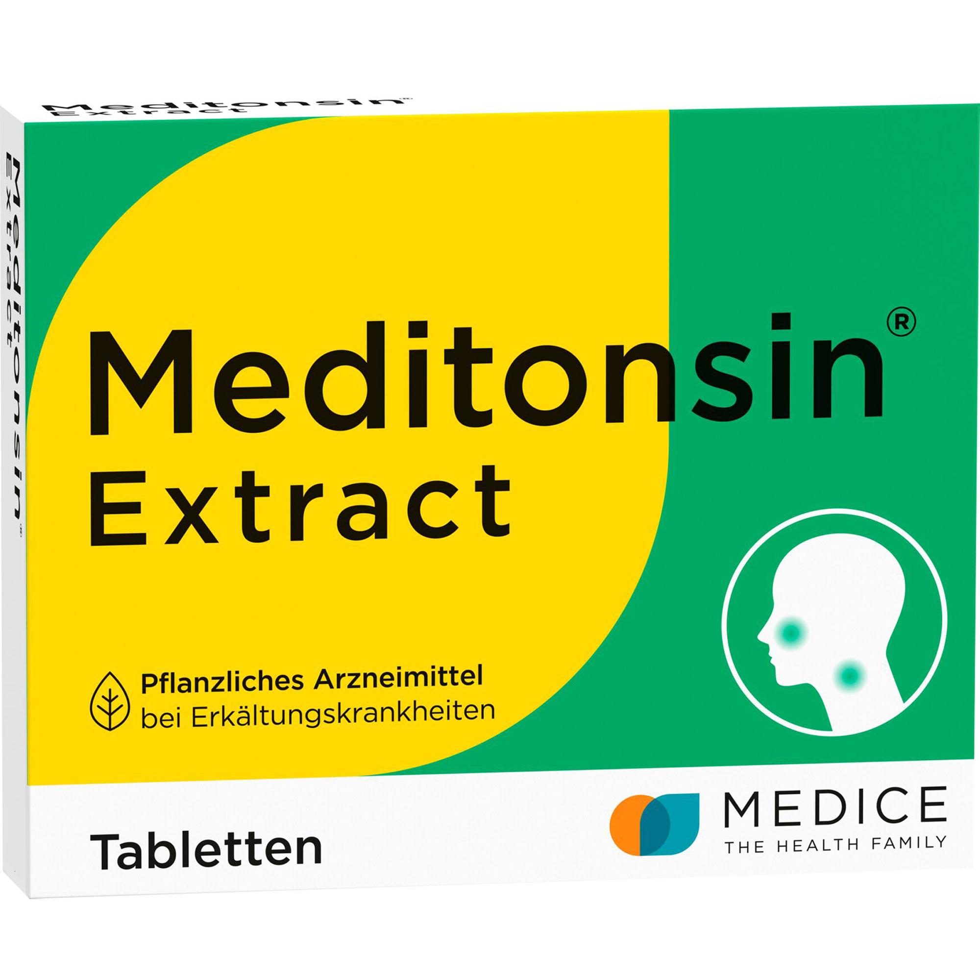 Meditonsin Extract Pflanzl. Erkältungstabl. null