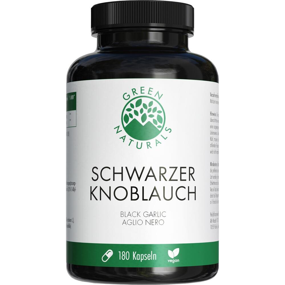 Green Naturals Schwarzer Knoblauch 750 mg Vegan null