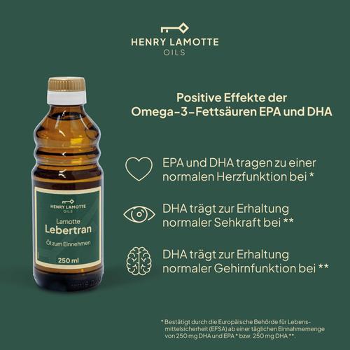 Lamotte Lebertran H.v. 250 ml HENRY LAMOTTE OILS GMB bei onfy.de kaufen 01484313