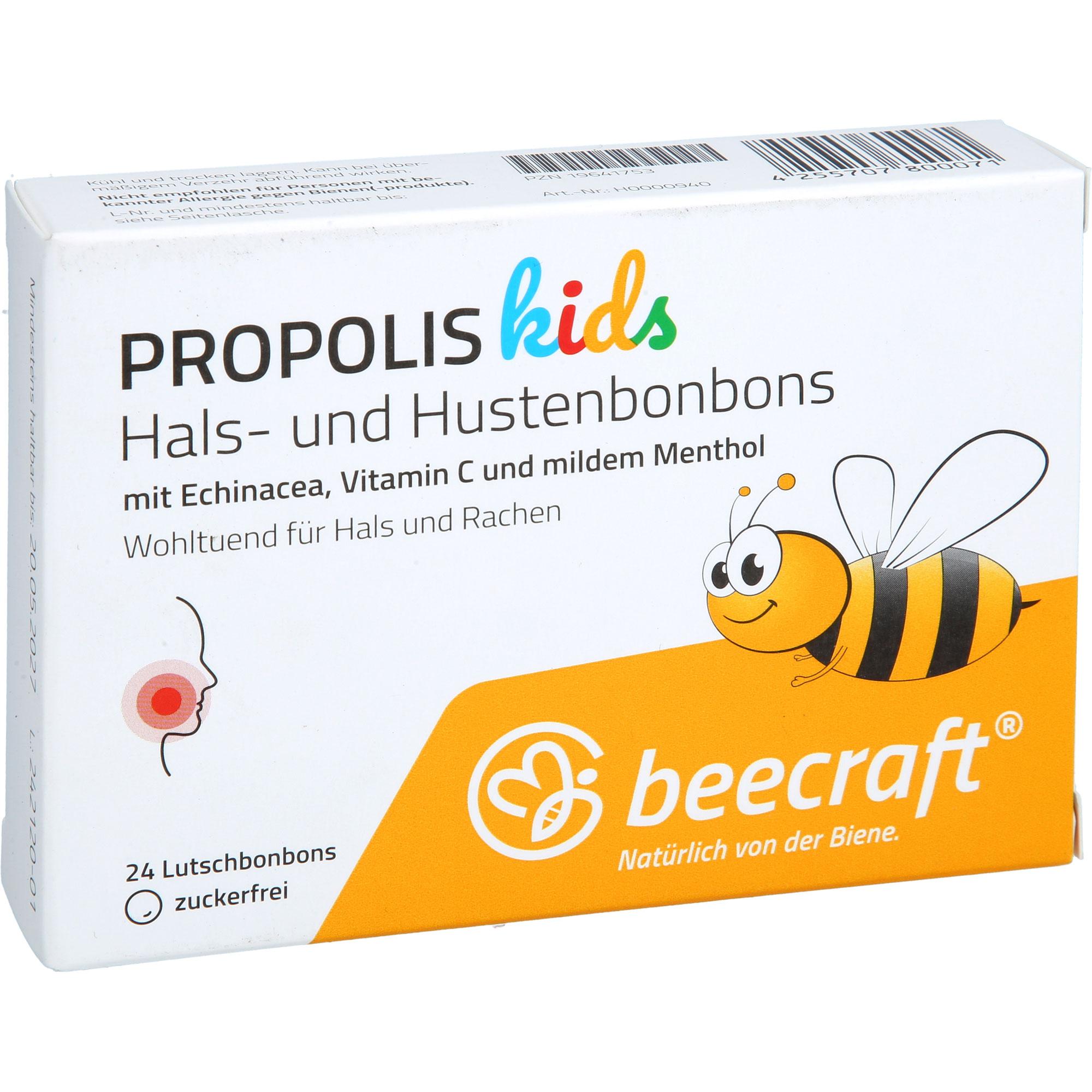 Beecraft Kids Propolis Hals- und Hustenbonbons 24 St Hansa Naturheilmittel bei onfy.de kaufen 19641753