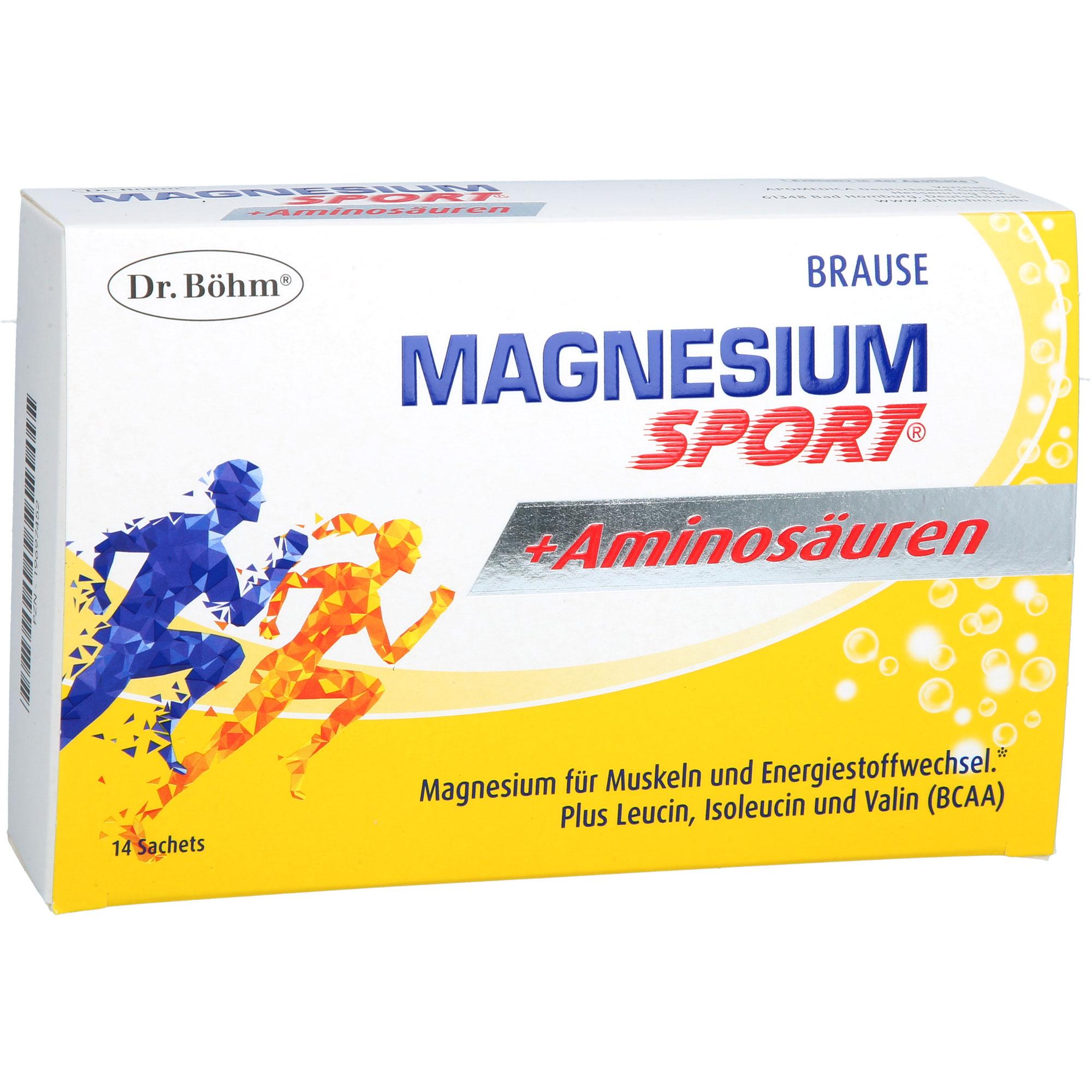 Dr. Böhm Magnesium Sport + Aminosäuren 14 St Apomedica Pharmazeutische Produkte bei onfy.de kaufen 19697452